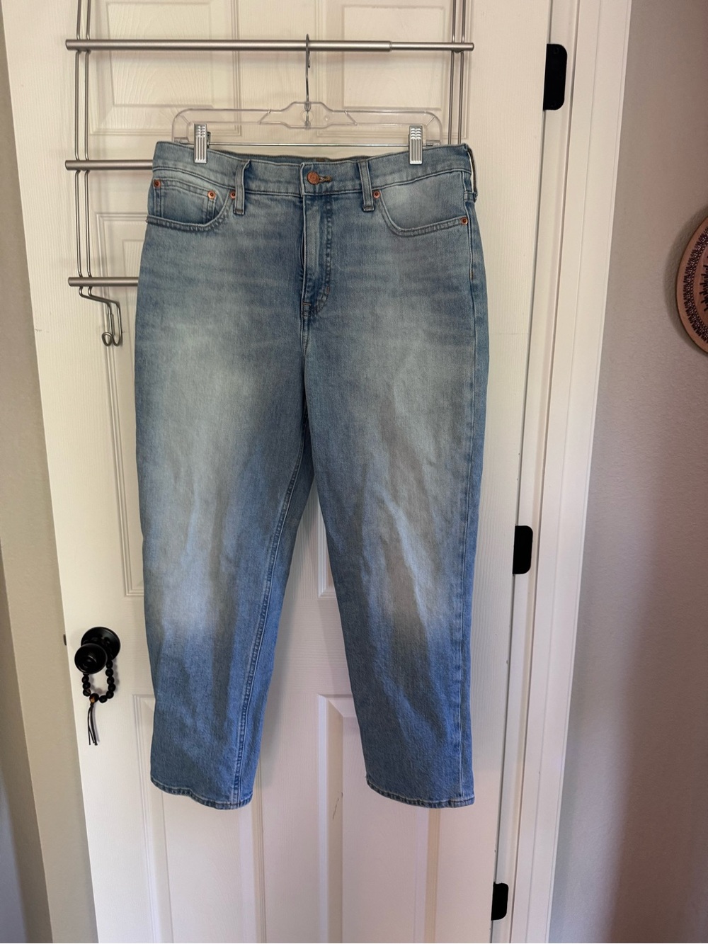 J. Crew Classic Straight Leg Women's Jeans in Light Blue
